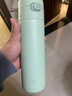 米家保温杯弹盖保温杯保冷杯480ml旅行便携不锈钢车载水杯竹绿色 实拍图