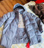 坦博尔羽绒服女中长款带帽宽松舒适保暖妈妈款外套510560D 颜锡蓝 190  实拍图