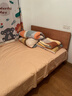 小半（HALF HOUSE）实木床双人床北欧日式小户型卧室简约樱桃木床家具1.5*2米稳稳床 实拍图