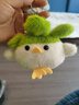武汉文创蒜鸟发声玩偶纪念品鄂人和平鸟钥匙扣毛绒玩具公仔挂件 白色武汉蒜鸟【1个装】 武汉蒜鸟背包挂件桌面摆件 实拍图