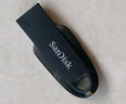 闪迪（SanDisk）128GB USB3.2 U盘 CZ550黑色 读速100MB/s 安全加密 数据恢复 学习办公电脑车载 高速大容量优盘 实拍图