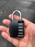 奥本大号密码挂锁 室内外门锁 防水防锈金属锁1604黑色 实拍图