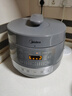 美的（Midea）品牌官方0涂层精钢厚釜70KPa电压力锅5L双胆全自动智能预约家用煲汤煮饭电饭煲C5856G高压锅4-6人 实拍图