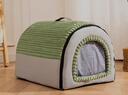 阿柴与猫猫窝四季通用封闭式猫房子帐篷猫屋安全感冬季冬天保暖可拆洗狗窝 实拍图