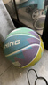 李宁（LI-NING）篮球7号成人比赛室内外防滑耐磨户外水泥地青少年标准七号球 实拍图