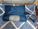 俞兆林艾草连体颈椎枕电加热肩颈热敷颈椎病专用助睡眠专用组合枕 蓝色 实拍图