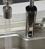奥克斯（AUX）电热水龙头热水器加热水龙头快速热水变频恒温厨房下进水 【大屏数显】电镀银+漏保插头+万向喷头 实拍图