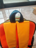 2025新款儿童双肩包轻便研学休闲小书包幼儿园男女童出游户外背包 橘色中号 实拍图