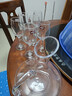 VTyee红酒杯套装家用醒酒器欧式玻璃水晶杯葡萄酒高脚杯创意酒具高脚杯 醒酒器+魅力款 320ml 6只 无规格 实拍图