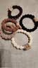 烨翡俪5根小兔标加粗发圈高弹力皮筋女孩扎头发头绳学生发绳高马尾发饰 实拍图