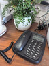 摩托罗拉（Motorola）数字无绳电话机 无线座机 子母机一拖一 办公家用 内线对讲 大屏幕清晰免提固话套装CL101C(黑色) 实拍图