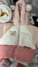 嘟嘟家童装宝宝羽绒服冬季保暖儿童外套冬款男童棉服女童棉袄 皮粉色100 实拍图