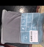 洁丽雅（Grace）新疆长绒棉A类毛巾2条装 纯棉加厚柔软面巾吸水洗脸巾 深灰+深棕 实拍图