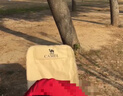 骆驼（CAMEL）户外折叠椅可调节月亮椅沙滩便携凳写生钓鱼高靠背椅174CJ42640 实拍图