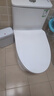 九牧（JOMOO）11396-2-1/41KB-1抗菌一级水效坐便器虹吸式节水连体马桶400坑距 实拍图
