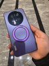 天觉【镜头全包支架】适用华为mate70pro手机壳pro+优享版保护套70air外壳防摔磁吸高档奢华男商务超薄 Mate70Pro/Pro+/优享版通用【风信紫】 旋转支架+镜头全包 实拍图