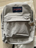 JANSPORT杰斯伯双肩包女学生旅行包26L旅行轻便透气书包男背包 4QUTDH7雾凇-侧边袋 实拍图
