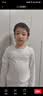 浪莎儿童睡衣男女童四季莱卡弹力中大童宝宝纯色青少年家居服内衣套装 实拍图