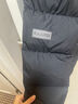黑冰25新款户外700蓬鸭绒男款加厚防风保暖羽绒服 F8905MJ 灰白 3XL 实拍图