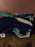 李宁（LI-NING）连体儿童泳衣男童亲子宝宝学生中大童小童女孩游泳衣362深蓝色170 实拍图