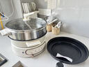 苏泊尔（SUPOR）锅具套装全套家用麦饭石色不粘锅厨房锅组合电磁炉通用炒煎锅套装 TP2302E不粘 3件套 实拍图