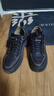 海澜之家HLA新年礼物男工装皮鞋男士中帮潮流休闲鞋子男款 F339黑色42 实拍图