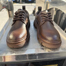 奥康（Aokang）休闲系带低帮马丁靴2025新款冬季商务正装黑色百搭厚底皮鞋工装靴 棕色 41 实拍图