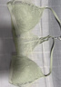蕉内【赵露思同款】舒服蕾303A女内衣法式美背蕾丝轻性感薄款文胸罩 【前扣美背】冰雾绿 M （70C/75A/75B） 实拍图
