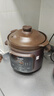 美的（Midea）煲汤电炖锅3-4人用  家用电砂锅煲汤锅炖汤蛊电炖锅 慢炖多功能煮小米粥  可预约保温 【紫砂内胆】DGE4052 4L 实拍图