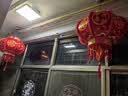 梦多福灯笼大门阳台挂的2026大红灯笼春节新年结婚婚礼装饰led灯植绒布 平安珠100#+LED光源【流苏福字】 一对装 实拍图