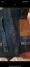 罗蒙（ROMON）男士牛仔裤男秋冬商务休闲裤男弹力直筒男裤厚款深档直筒长裤高腰 深蓝+浅蓝【春秋】 厚款 38 【腰围3尺0建议175-190斤】 实拍图