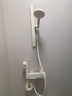 AOMX淋浴花洒套装小户型数显全铜浴室分体简易全套钢琴增压花洒 【店内热销款】恒温数显 奶白色 实拍图