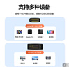山泽 HDMI转VGA转换器 高清视频线转接头适配器 笔记本电脑电视盒子连接显示器投影仪线 黑 HHV01 实拍图