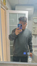 MARKLESS全棉卫衣男士春季100%棉休闲圆领上衣内搭套头衫0434 深灰色 3XL 实拍图