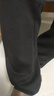 顶峰保罗（Dingfengbaoluo）直筒休闲裤子男春季高街阔腿裤潮牌运动长裤WH5609 黑色L 实拍图