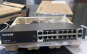 Tenda腾达16口百兆poe供电交换机+2千兆上联 家用企业工程监控网线分线器 网络分流器 S118PC-BH 实拍图