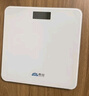 香山 体重秤 电子秤人体家用健康秤高精度  高清LCD显示 云白 Type-C充电款 实拍图