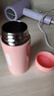 【全网爆款】迷你口袋保温杯304不锈钢水杯便携可爱水杯女生 粉色 150ml 实拍图
