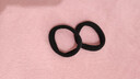 优家（UPLUS）【高弹力】头绳发圈发绳黑色20根无接缝橡皮筋扎头发皮筋 实拍图