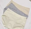 猫人【医护级首次免洗】女士内裤女纯棉抑菌中腰无痕大码少女三角裤 实拍图