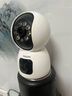 飞利浦（PHILIPS）摄像头家用监控器360度无死角带夜视全景监控无需连wifi终身免流量手机远程可对话室内高清监视器 WiFi版双摄+128G卡+双向语音通话 实拍图