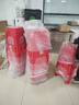 腾塑港龙 凳子0509-4只装红色塑料凳子家用加厚经济型板凳登子高凳方凳 实拍图