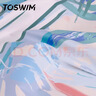 TOSWIM拓胜速干浴巾游泳毛巾运动吸水巾旅行毛巾快干沙滩巾 春日邂逅 实拍图