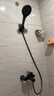 尊驰简易淋浴花洒水龙头套装加厚混水阀浴室三联开关冷热龙头暗装全套 实拍图