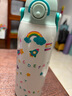 乐扣乐扣（LOCK&LOCK）儿童保温杯水杯直饮学生带提环便携水壶316L不锈钢薄荷绿520ML 实拍图