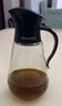 乐扣乐扣（LOCK&LOCK）玻璃油壶防漏油瓶调味酱油米醋瓶厨房家用大容量自动开合 黑色CKO101BLK 倒油壶 550ml 550ML 实拍图