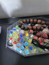 胜旅跳棋弹珠配珠玻璃球弹珠  16mm60粒  高清  彩色玻璃珠子园艺鱼缸鲜花装饰珠 实拍图