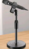金正（NINTAUS）麦克风话筒支架无线电容麦直播话筒架录音支架配咪夹台式话筒架麦架桌面话筒可升降 实拍图