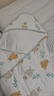 全棉时代婴儿抱被纯棉新生儿宝宝秋冬微厚包被产房襁褓 熊熊下午茶90CM 实拍图