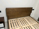 全友家居现代轻奢实木床1.2x2米卧室家用青少年单人床功能学生床家具 实拍图
